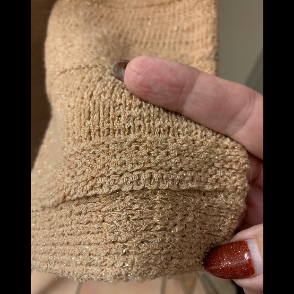 Uniqlo Tan Open Front Cardigan - Picture 3 of 6